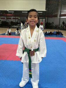 a student in training